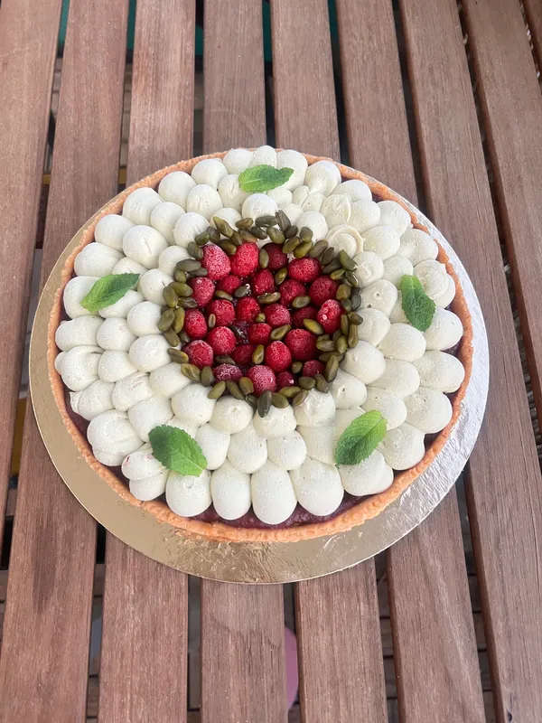img of Tarte pistache framboise 🩷💚