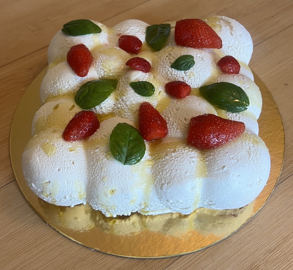 img of Entremet fraise huile d'olive 🌿