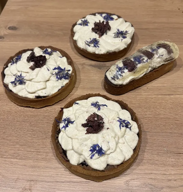 img of Tarte pomme cassis châtaigne 🌰