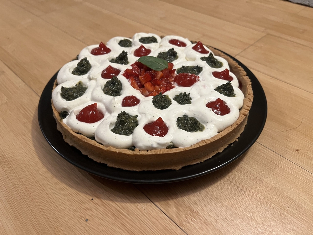 img of Tarte fraise basilic 🌿