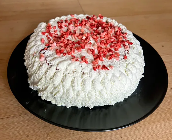 img of Entremet citron vert framboise 🍋